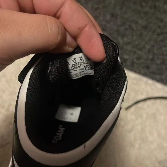 Puma Black and White High-Top Sneakers