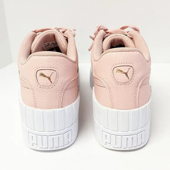 Puma Cali Wedge Platform Sneakers, Light Pink, Women's 8.5
