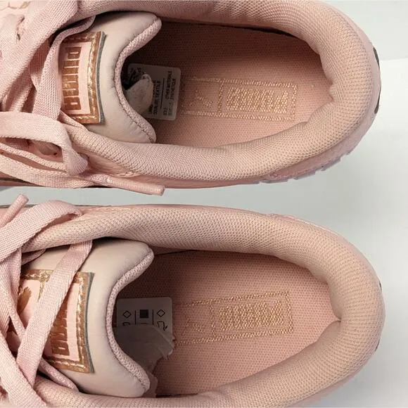Puma Cali Wedge Platform Sneakers, Light Pink, Women's 8.5