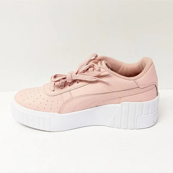 Puma Cali Wedge Platform Sneakers, Light Pink, Women's 8.5