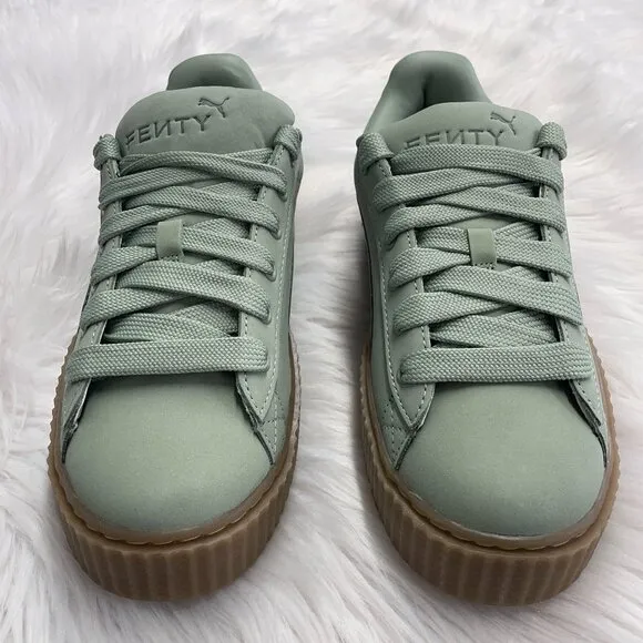 Puma Fenty x  Creeper Phatty Green Womens Shoes 399865-02 NEW Multi Sz