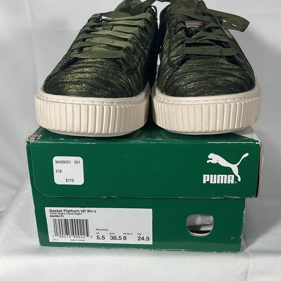 Puma Size 8 Basket Platform VR Women’s