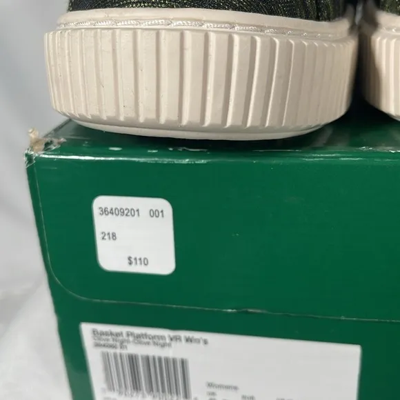 Puma Size 8 Basket Platform VR Women’s