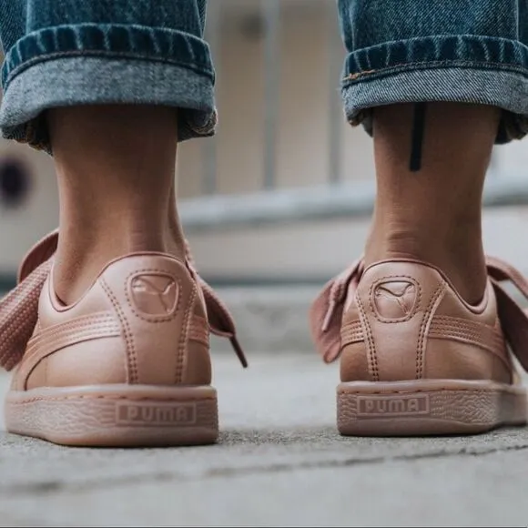Puma Basket Heart Copper Women's Sneakers