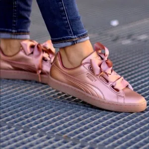 Puma Basket Heart Copper Women's Sneakers