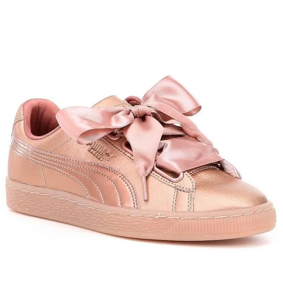 Puma Basket Heart Copper Women's Sneakers