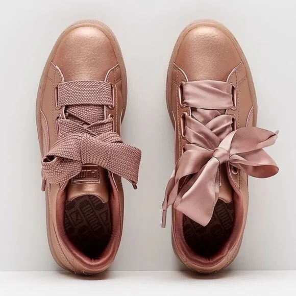 Puma Basket Heart Copper Women's Sneakers