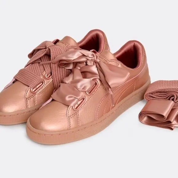 Puma Basket Heart Copper Women's Sneakers