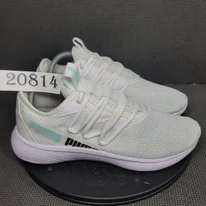 Puma Star Vital Soft Ride Womens Sz 10 White Mesh Light Athletic Trainers Sneake