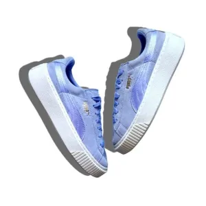 Puma Suede Summer Satin Platform Sneakers