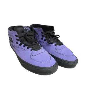 Purple High-Top Sneakers with Black Accents