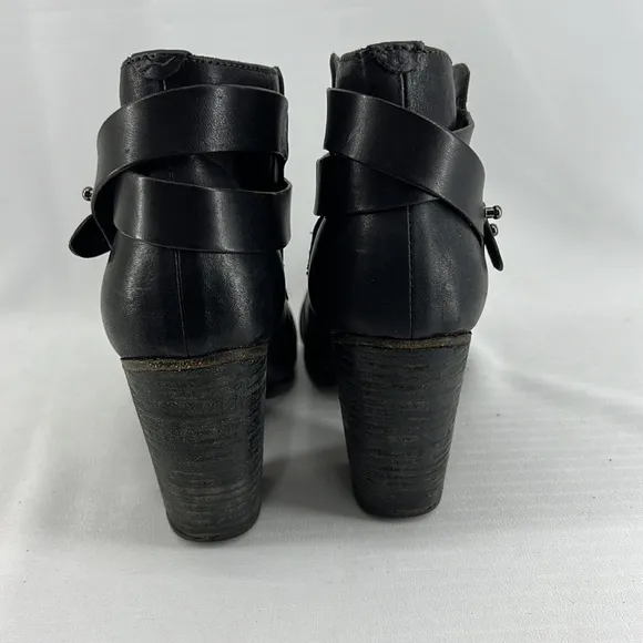 Rag &amp; Bone Harrow Leather Ankle Boots
