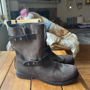 Rag &amp; Bone leather moto boots Women's size US9/EU39