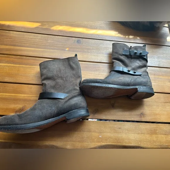Rag &amp; Bone leather moto boots Women's size US9/EU39