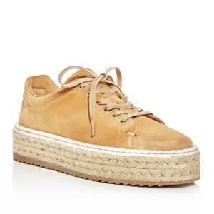 rag &amp; bone Women's Kent Suede Platform Espadrille Sneakers - Size 38.5 (US 8.5)