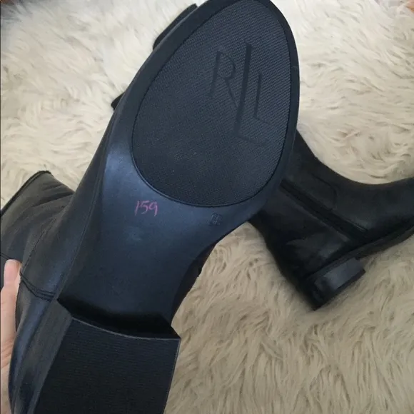 Ralph Lauren Genuine leather boots Sz 6
