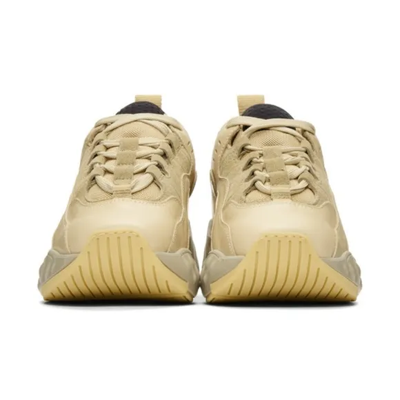 RARE Acne Studios Beige Manhattan Platform Sneakers
