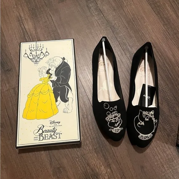 Rare Japan Disney Beauty And The Beast Shoes