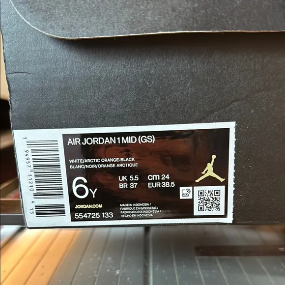 Red and Black Air Jordan 1 Mid