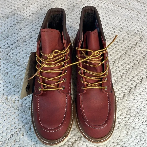 Red Wing 6” Moc Toe Gore-Tex size 9D NWB