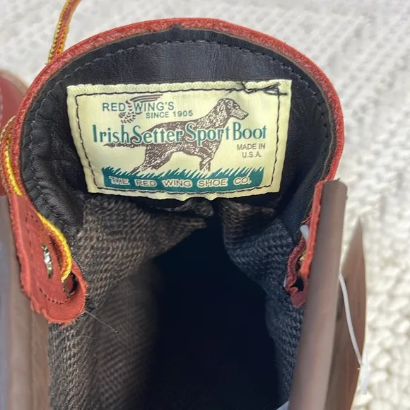 Red Wing 6” Moc Toe Gore-Tex size 9D NWB