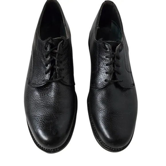 Red Wing 8632 Black Leather Oxford Work Dress Shoes 12 Narrow