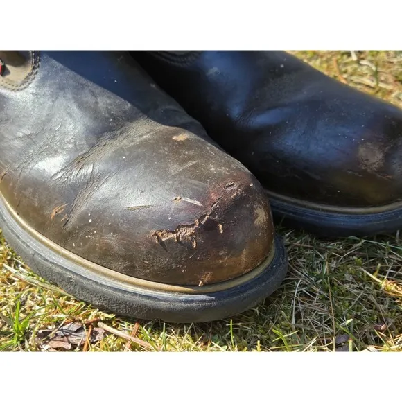 Red Wing Dynaforce US 11 D 1172 Pull On Soft Toe Brown Leather Work Boots