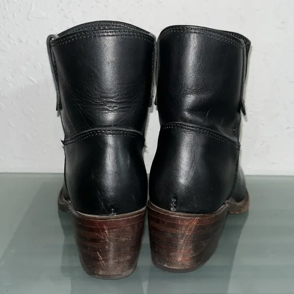 Red Wing Heritage Inez Boots Black Leather Size 7 Made In US womens boots