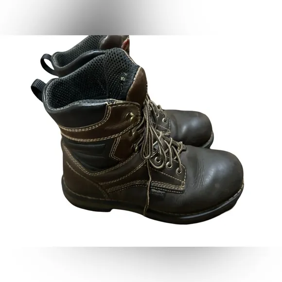 RED WING Irish Setter Work Boots ASTMF2892-11 Vintage USA Made Men's 9.5E B1