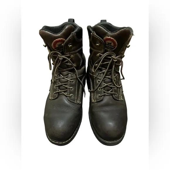 RED WING Irish Setter Work Boots ASTMF2892-11 Vintage USA Made Men's 9.5E B1