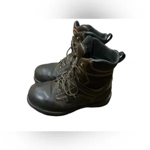 RED WING Irish Setter Work Boots ASTMF2892-11 Vintage USA Made Men's 9.5E B1