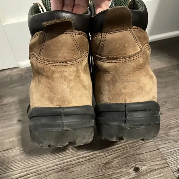 Red Wing King Soft Toe 6” Waterproof Work Boots Brown Leather SZ 14