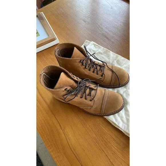 Red Wing Redwing Boots Shoes Chinook iron ranger boots 8.5 in honey NEW!