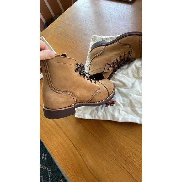 Red Wing Redwing Boots Shoes Chinook iron ranger boots 8.5 in honey NEW!