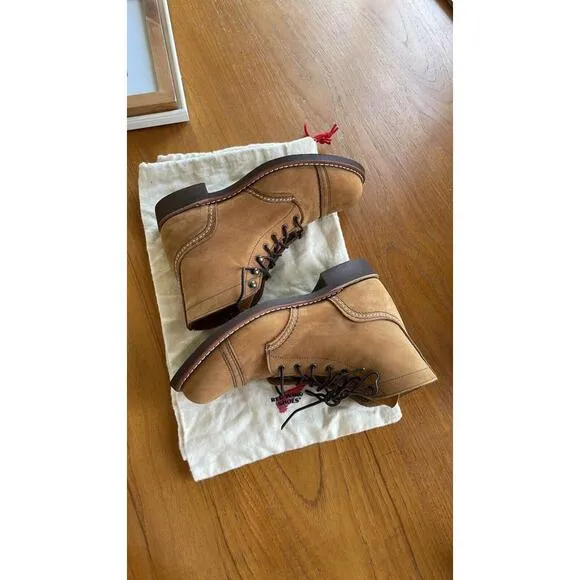 Red Wing Redwing Boots Shoes Chinook iron ranger boots 8.5 in honey NEW!