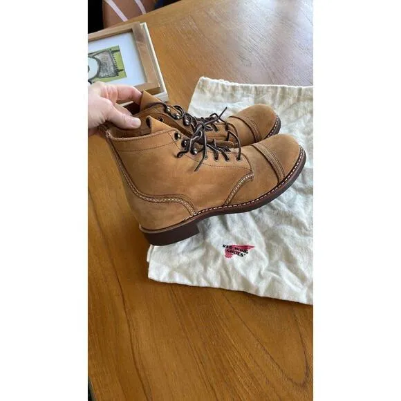 Red Wing Redwing Boots Shoes Chinook iron ranger boots 8.5 in honey NEW!