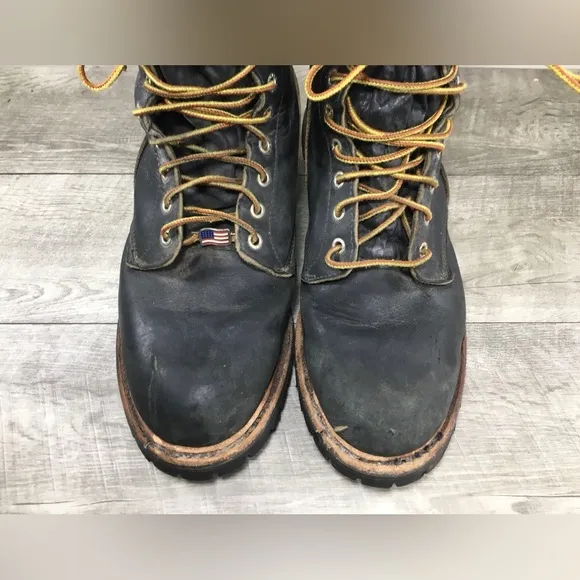 Red Wing Shoes #699 LoggerMax Soft Toe Logger Leather Work Men Vibram Boots 10.5