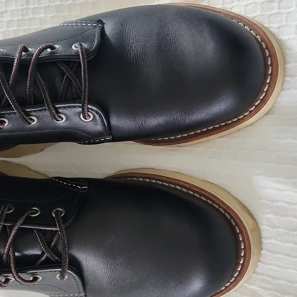 Red Wing Shoes Heritage 6 Inch Boots W9.5 Black