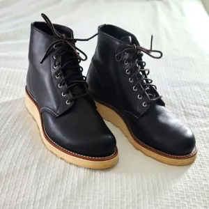 Red Wing Shoes Heritage 6 Inch Boots W9.5 Black
