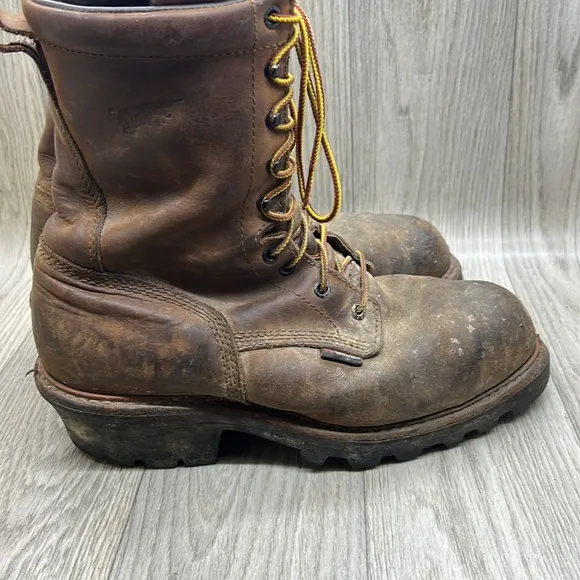 Red Wing Work Loggermax 4420 Boots Steel Toe 9&quot; Vibram Goodyear