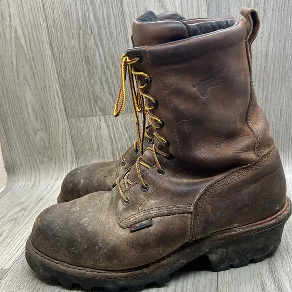 Red Wing Work Loggermax 4420 Boots Steel Toe 9&quot; Vibram Goodyear