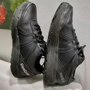 Reebok Guide 3,0 Black Steel Toe Work Shoes Size 10,5