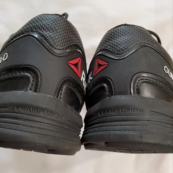 Reebok Guide 3,0 Black Steel Toe Work Shoes Size 10,5
