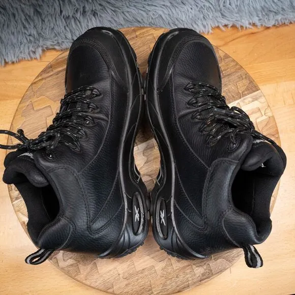 Reebok Men's Black Waterproof Sport Hiker Composite Toe Boots M8 W10 EUC