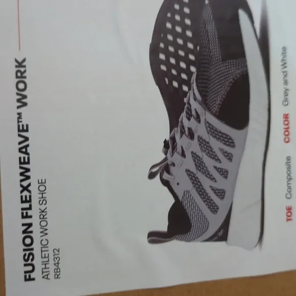Reebok Men's Fusion Flexwear Floatride‎ Athlethic Work Shoes Size 7.5