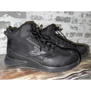 REEBOK NANO X1 ADVENTURE WORK MEN'S ATHLETIC MID CUT BLACK BOOTS RB3484 -
