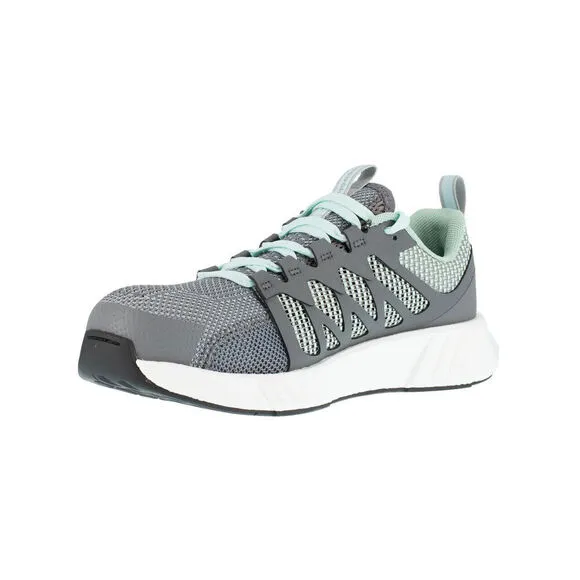 Reebok Work Fusion Flexweave RB316 Boots Women 8.5 Gray EH Composite Toe ZPO1316