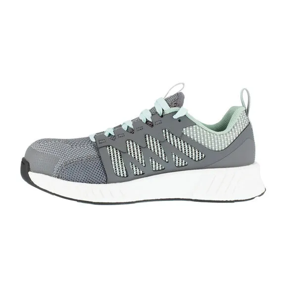 Reebok Work Fusion Flexweave RB316 Boots Women 8.5 Gray EH Composite Toe ZPO1316