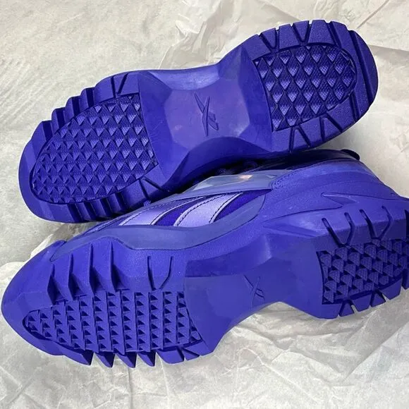 REEBOK CARDI B V2 CLUB C Ultra Purple Women’s shoe. women size 8 Leather Upper