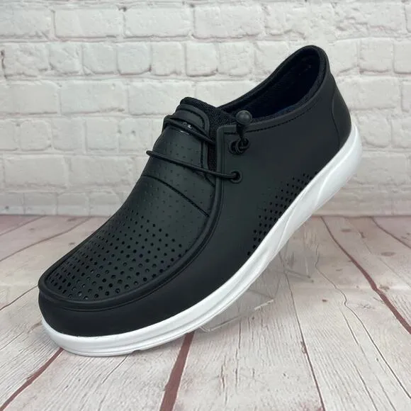 Reef Water Coast Black Slip On Shoes Mens Size 9
